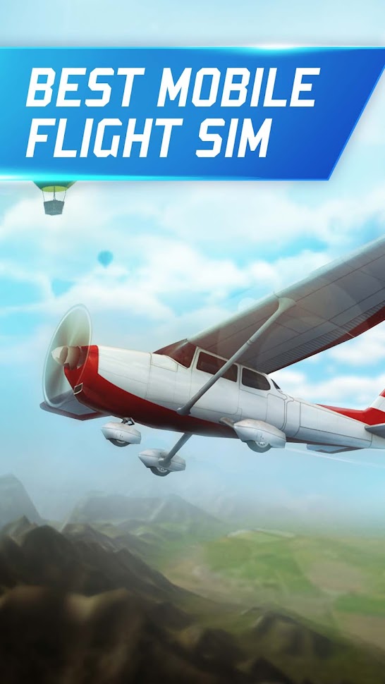 تحميل لعبة Flight Pilot Simulator 3D مهكرة لـ أندرويد