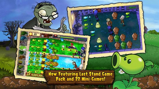 تحميل لعبة Plants vs Zombies Free مهكرة للاندرويد