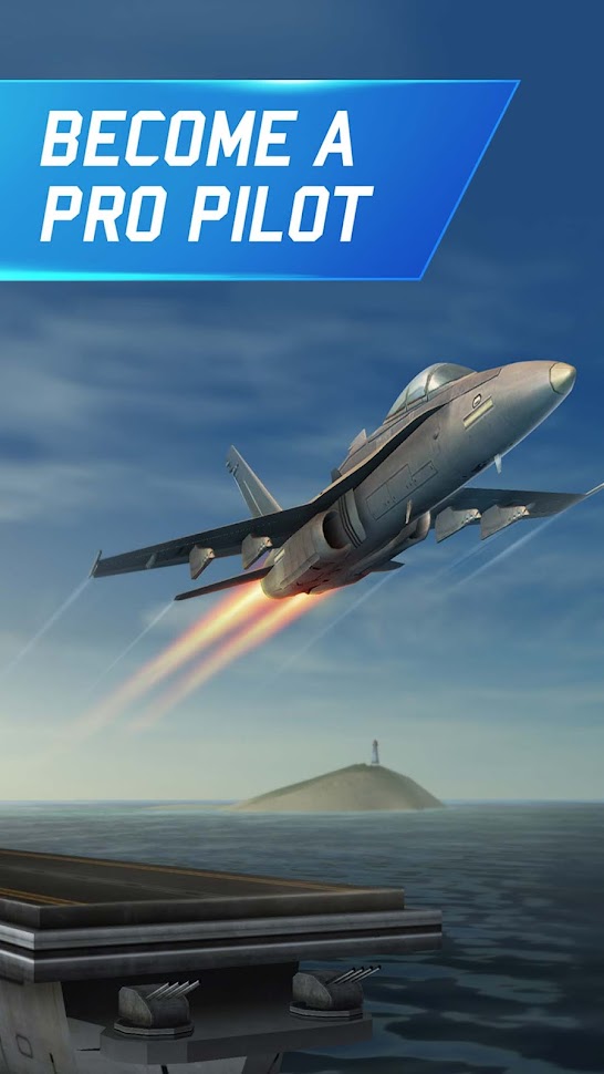 تحميل لعبة Flight Pilot Simulator 3D مهكرة لـ أندرويد