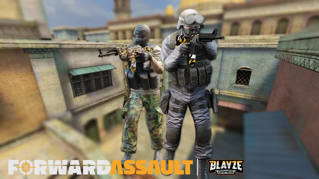 تحميل لعبة 2023 Forward Assault مهكرة للاندرويد