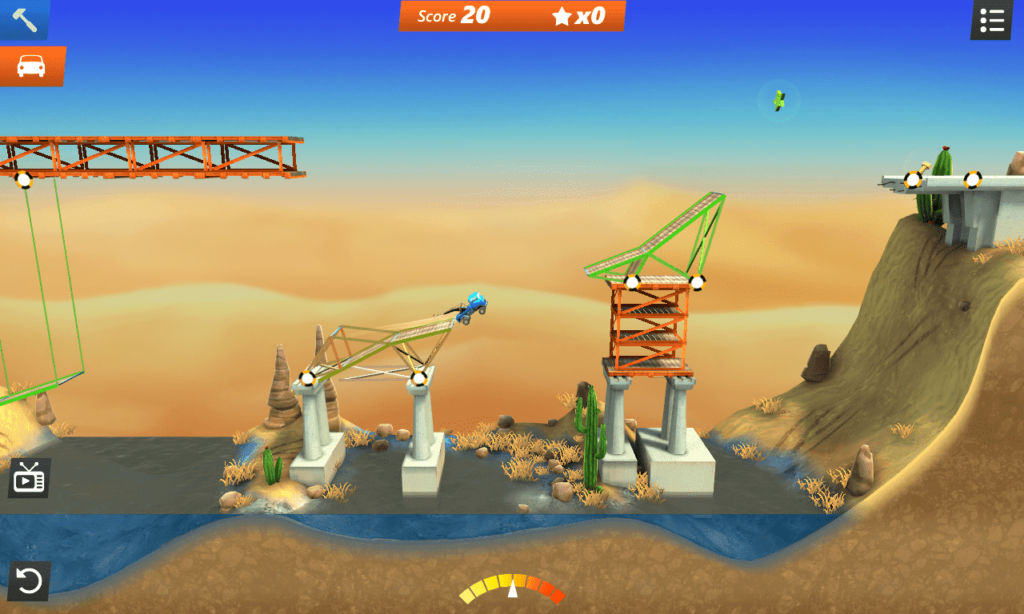 bridge constructor stunts reveal key
