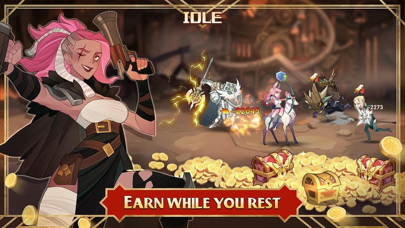 تحميل لعبة AFK Arena مهكرة