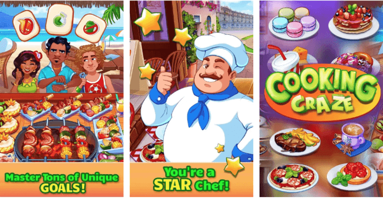 تحميل لعبة Cooking Craze مهكرة
