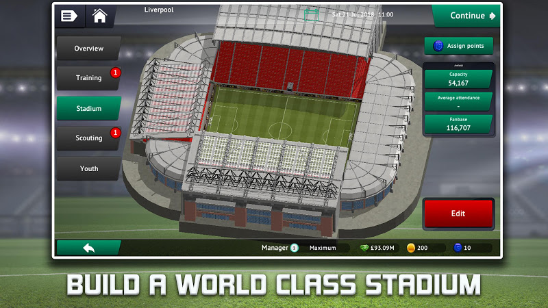 تحميل لعبة Soccer Manager 2019 مهكرة (آخر إصدار)