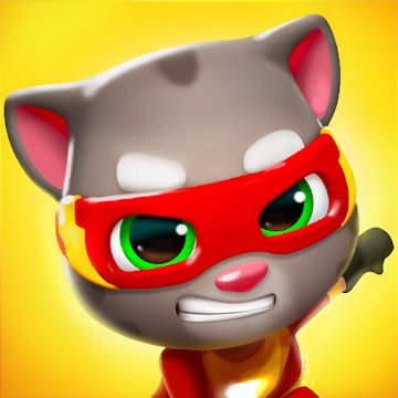 تحميل لعبة Talking Tom Hero Dash مهكرة لـ أندرويد