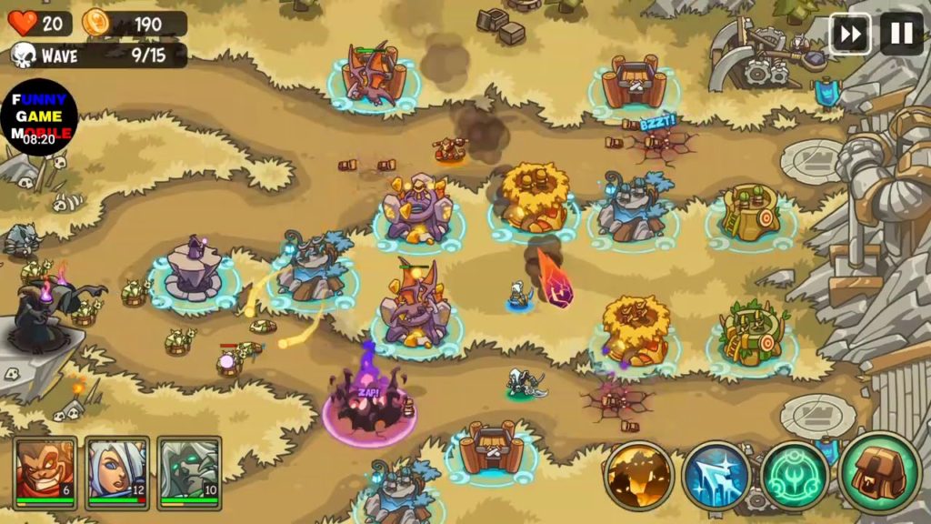 تحميل لعبة Empire Warriors TD: Defense Battle مهكرة