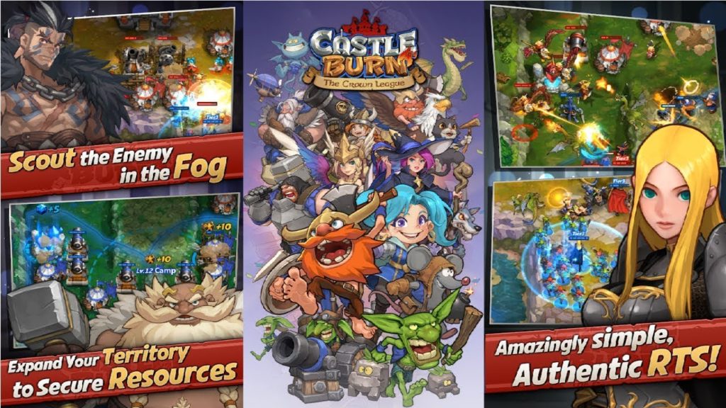 تحميل لعبة Castle Burn – RTS Revolution مهكرة