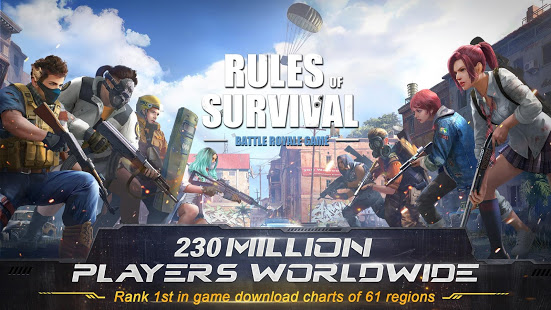 تحميل لعبة RULES OF SURVIVAL للأندرويد