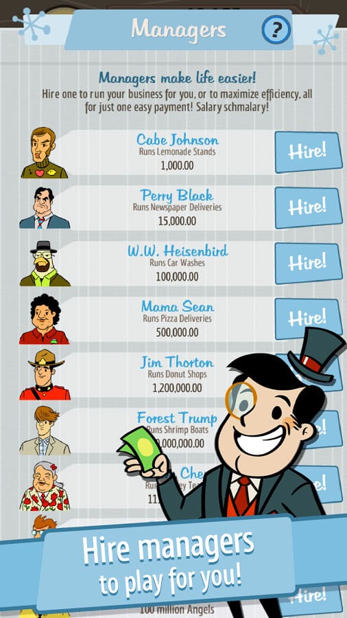 تحميل لعبة 2023 AdVenture Capitalist مهكرة للاندرويد