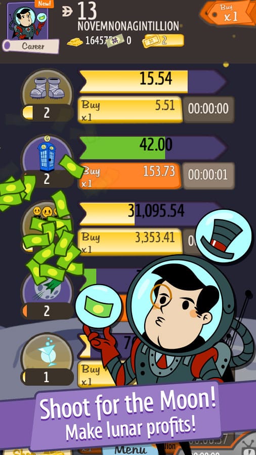 تحميل لعبة 2023 AdVenture Capitalist مهكرة للاندرويد