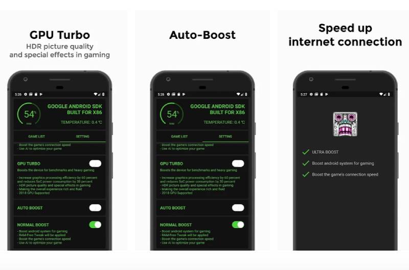 تحميل تطبيق Game Booster 4x Faster مع إعدادات متقدمة