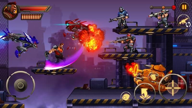 تحميل لعبة Metal Squad مهكرة للأندرويد