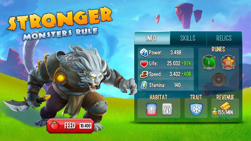 تحميل لعبة Monster Legends مهكرة (آخر إصدار)