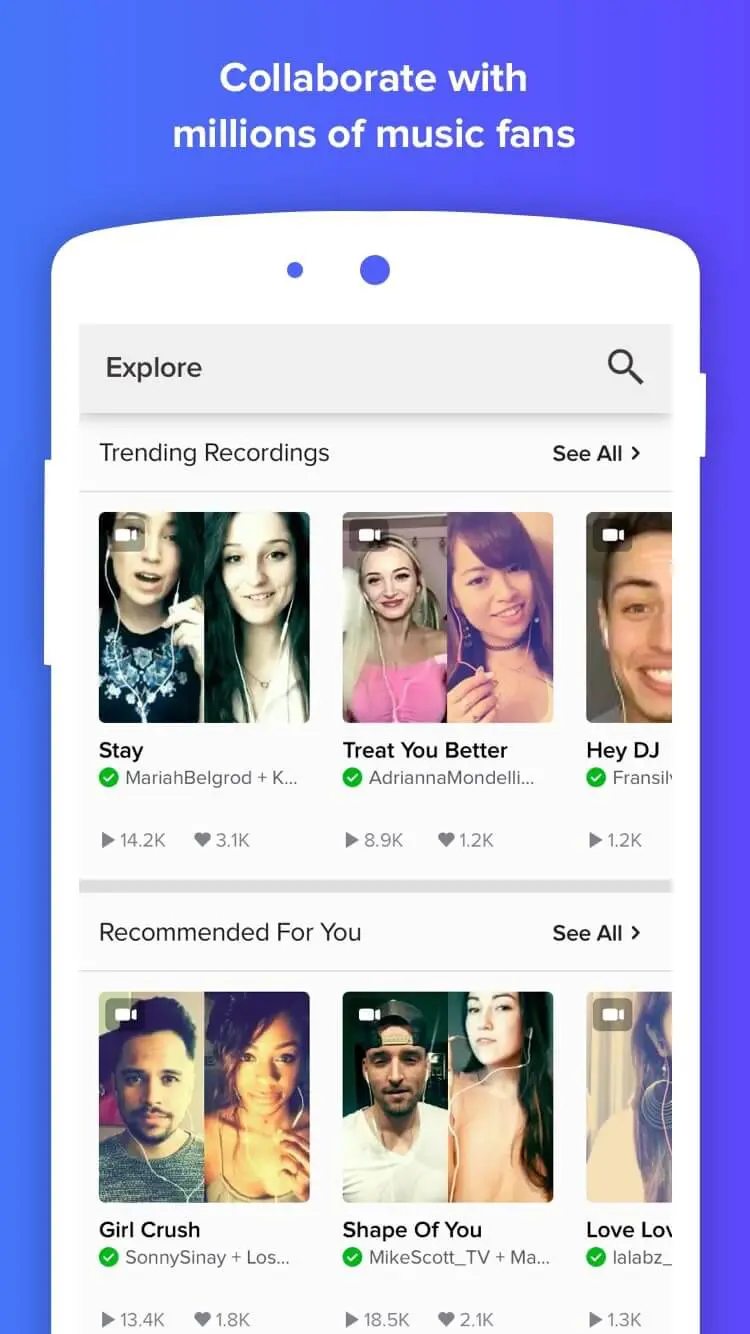 تحميل تطبيق Smule للأندرويد تحميل تطبيق Smule للأندرويد