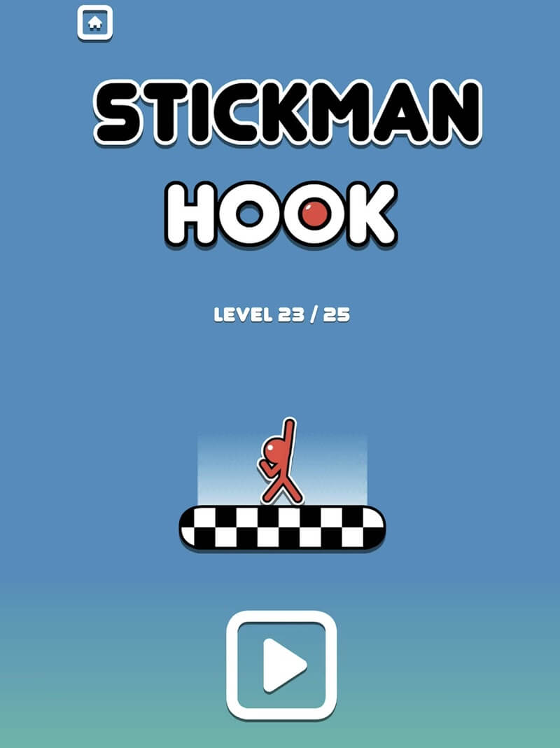 تحميل لعبة 2023 Stickman Hook مهكرة للأندرويد