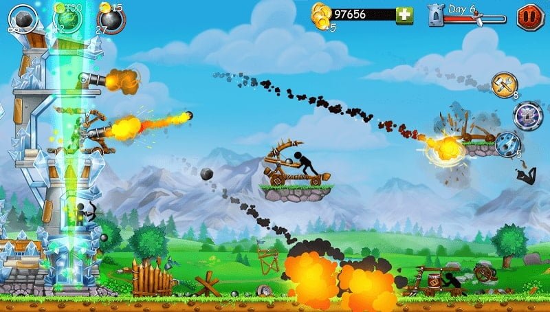 تحميل لعبة The Catapult 2 مهكرة
