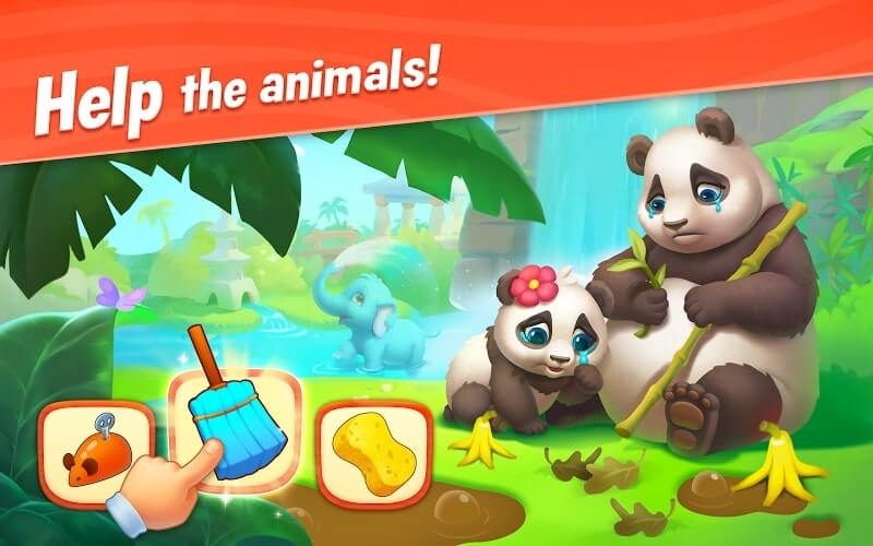 تحميل لعبة Wildscapes مهكرة للأندرويد مجانا