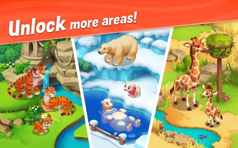 تحميل لعبة Wildscapes مهكرة للأندرويد مجانا