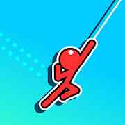 تحميل لعبة 2023 Stickman Hook مهكرة للأندرويد