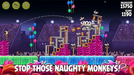 تحميل لعبة Angry Birds Rio مهكرة للاندرويد