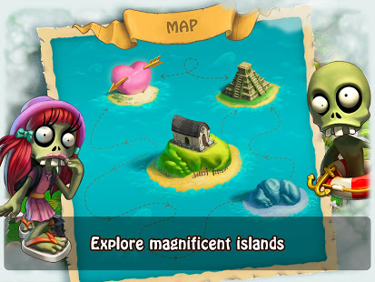 تحميل لعبة Zombie Castaways مهكرة للاندرويد