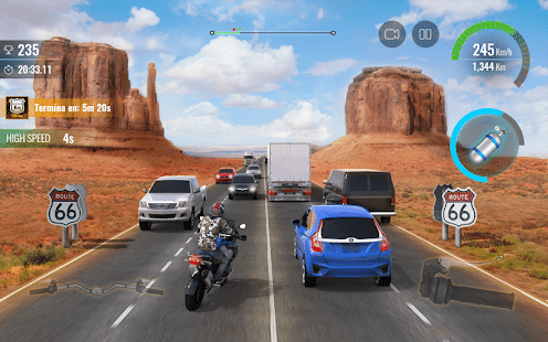 تحميل لعبة Moto Traffic Race 2 مهكرة للأندرويد