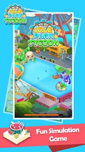 تحميل لعبة Idle Park Tycoon [آخر نسخة] مهكرة للأندرويد