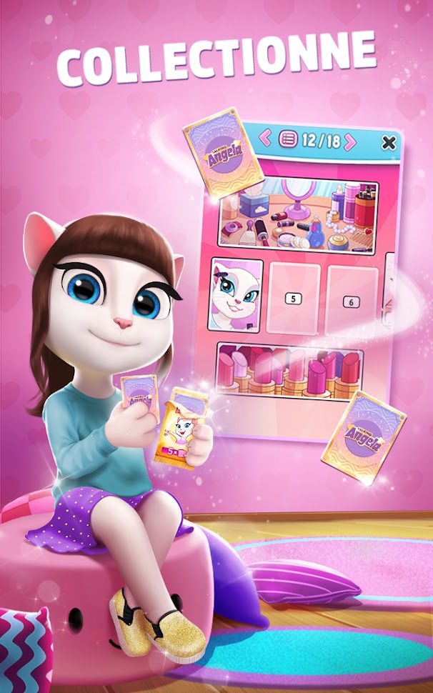 تحميل لعبة My Talking Angela مهكرة للأندرويد