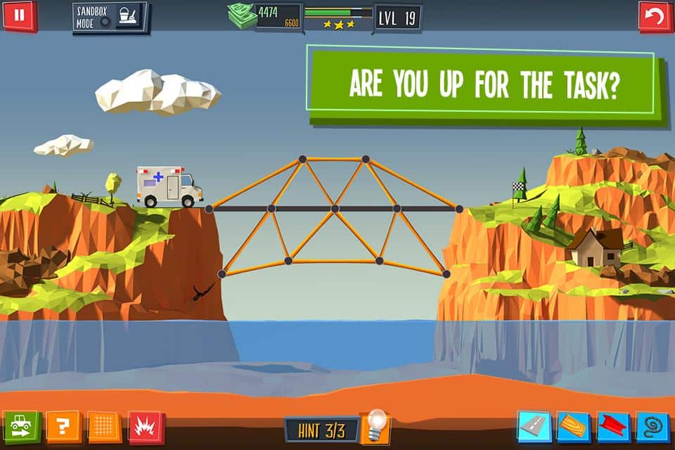 تحميل لعبة 2023 Build a Bridge مهكرة للأندرويد